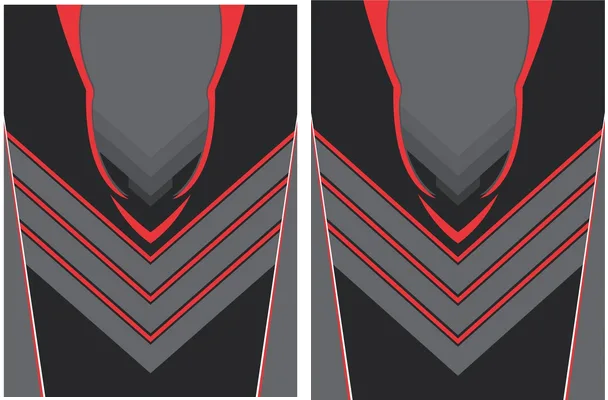 Sports Pattern Black Red