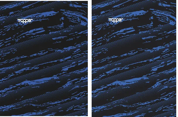 Sports Pattern Blue Preto