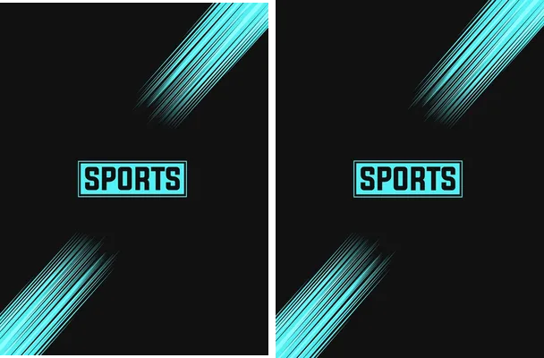 Sports Pattern Color Lines