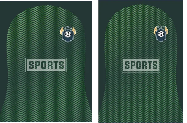 Sports Pattern Dotted Lines