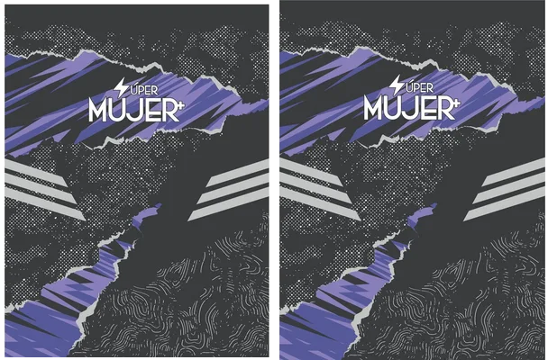 Sports Pattern Geometric Super Mujer