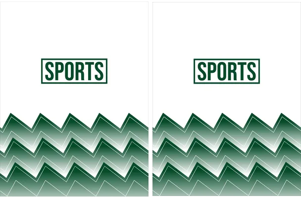 Sports Pattern Geometrics Degardes