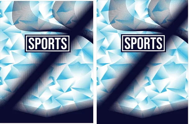 Sports Pattern Geometrics Degrades