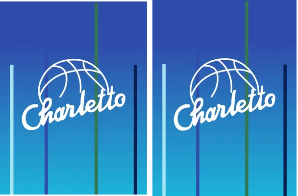 Sports Pattern Gradient Panel