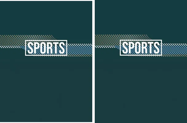 Sports Pattern Green Humo