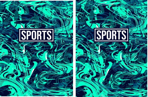 Sports Pattern Grunge Curve