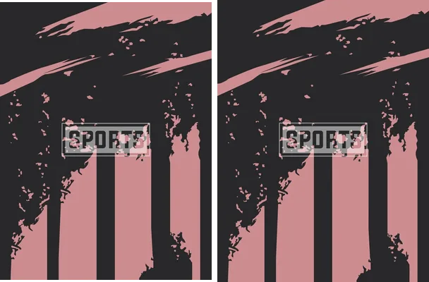 Sports Pattern Irregular Vectors