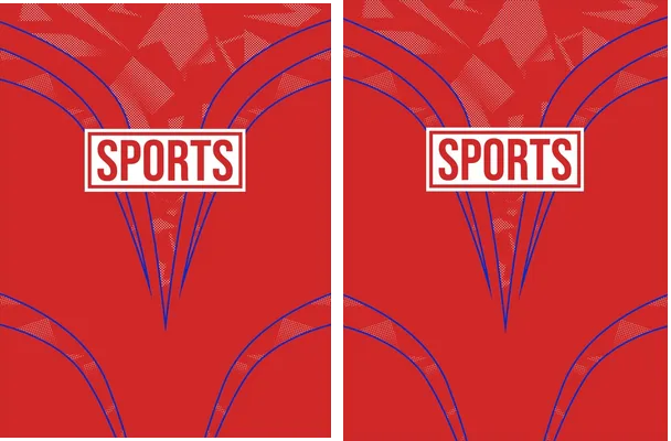 Sports Pattern Poitillizer Lines