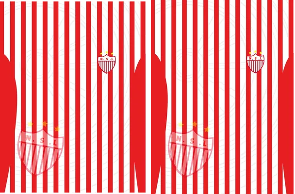 Sports Pattern Red Lines