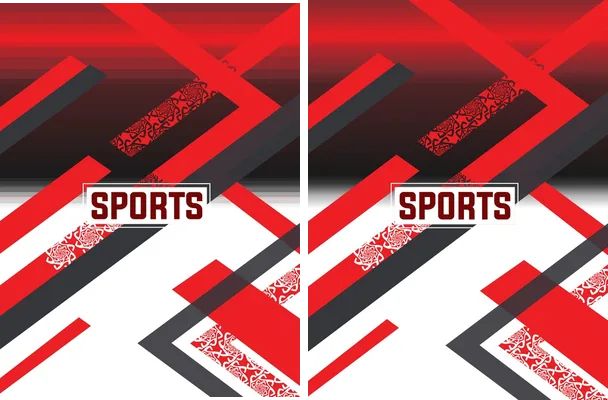 Sports Pattern mandala Red y Black