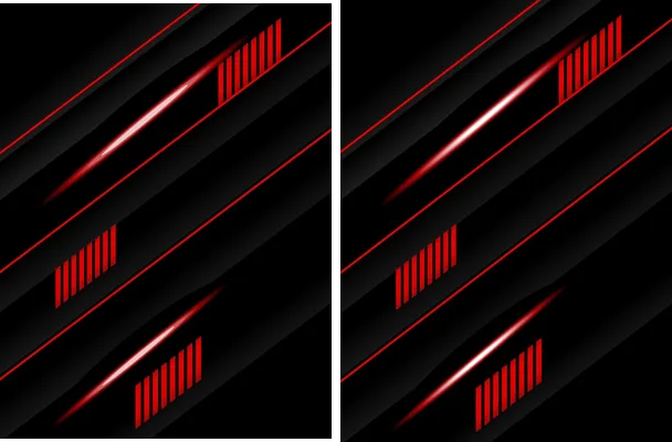Sports Red Black Degrades