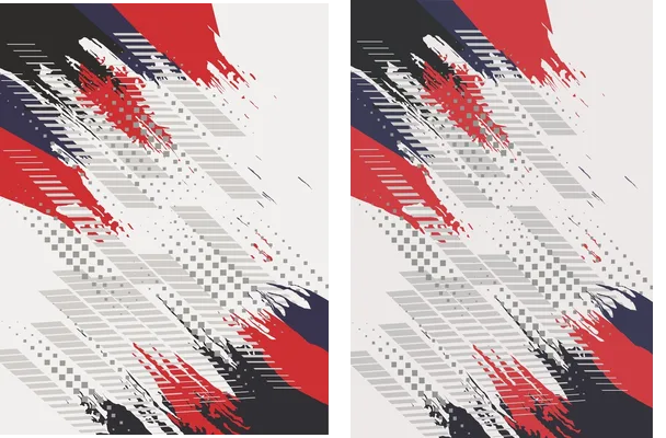 Sports Red and Blue
