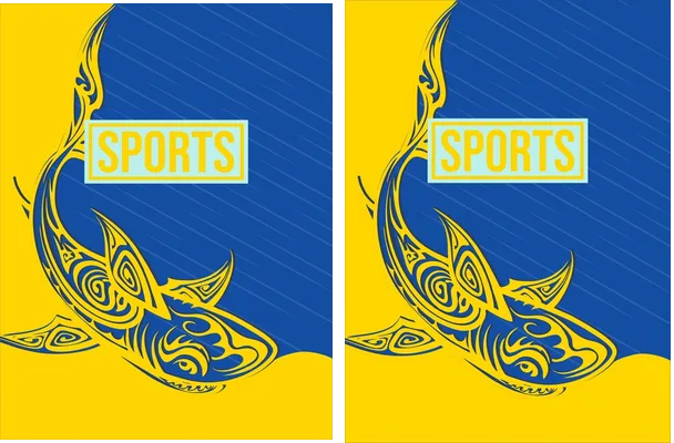 Sports Shark Blue Aqua