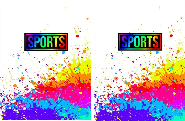 Sports Splash Paint