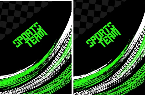 Sports Team Grunge Black