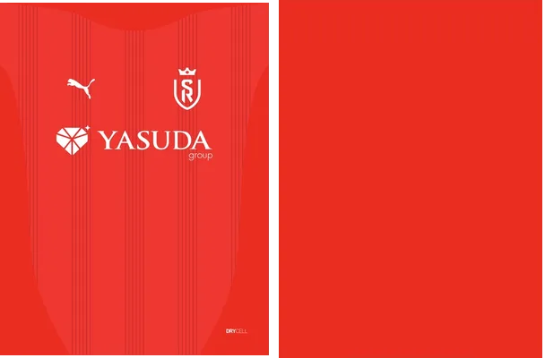 Stade Reims II Home Kit 24 25 Q 1