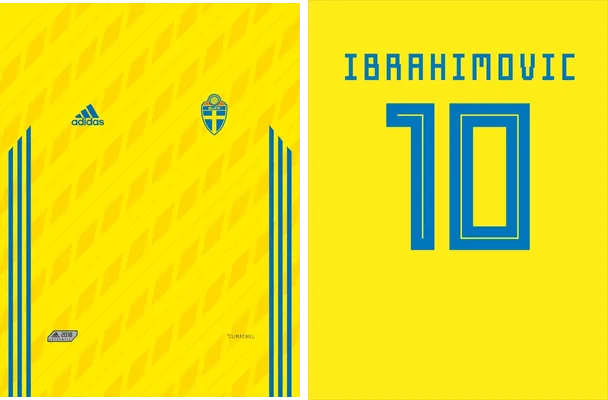 Suecia Home Jersey 2018