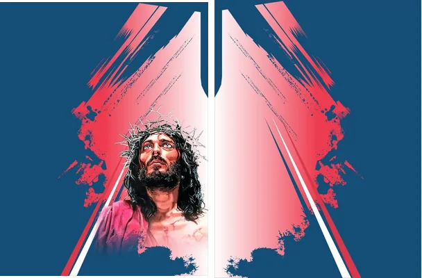 T SHIRT JESÚS MANCHAS