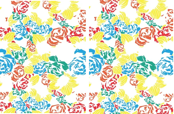 TEXTURA ADIDAS FLORAL