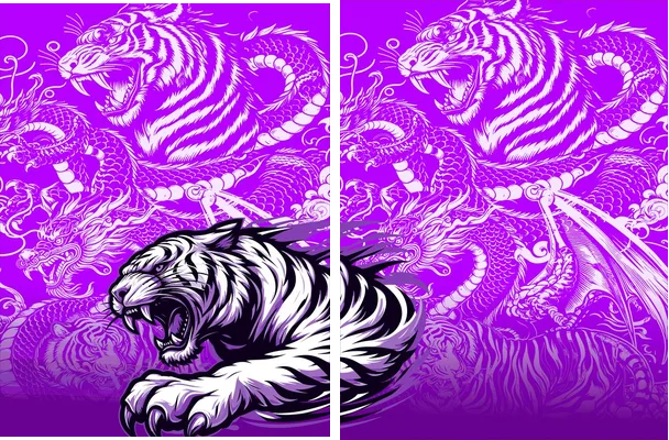 TIGRE BLANCO MORADO INTERCLASSE 2025