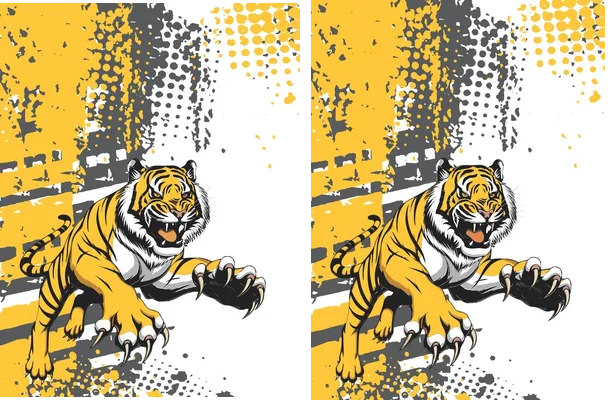 TIGRE GRUNGE DESIGN