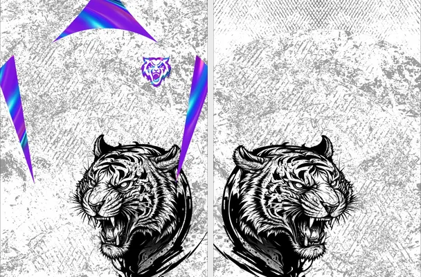 TIGRE TEXTURA MANCHAS 2 2023 M 1