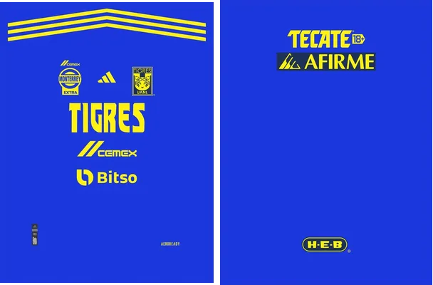 TIGRES UANL VISITA 2022 2023 ADIDAS