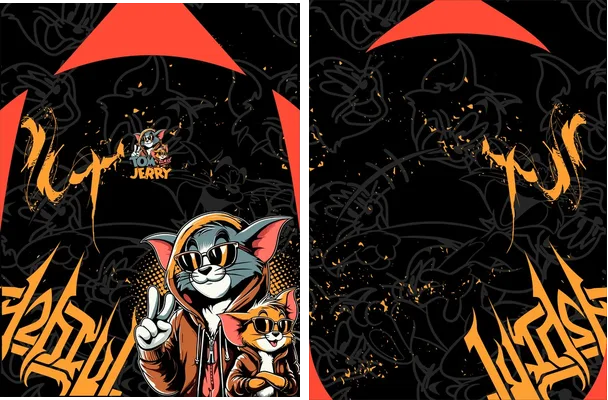 TOM Y JERRY NARANJA INTERCLASSE 2 2025