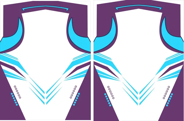 TRIBAL JERSEY DEGRADADO MORADO ROJO 2024