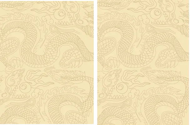 Textura Dragon Azul Beige