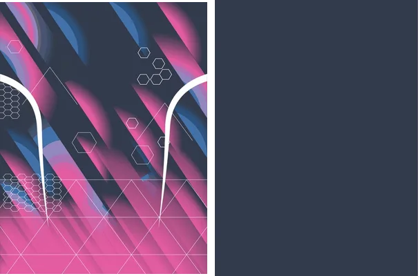 Textura Geometric Fucsia 2 Q 1