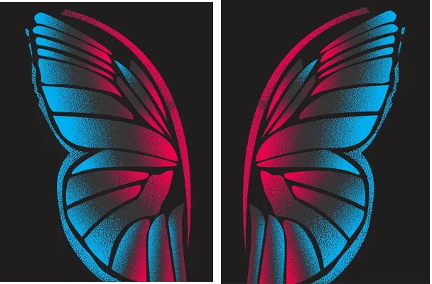 Textura Jersey Mariposa