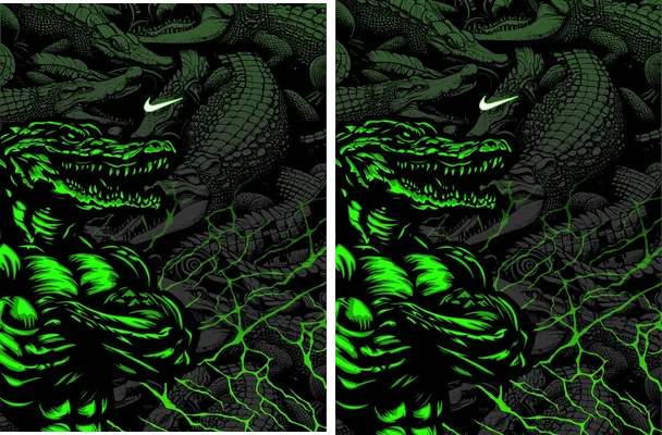 Textura lagarto Verde