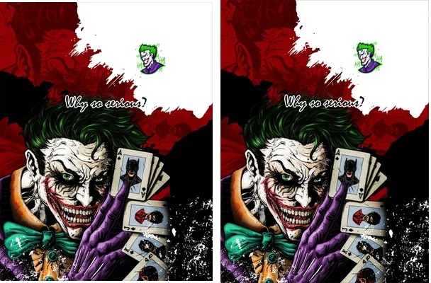 The Joker Grunge Concept