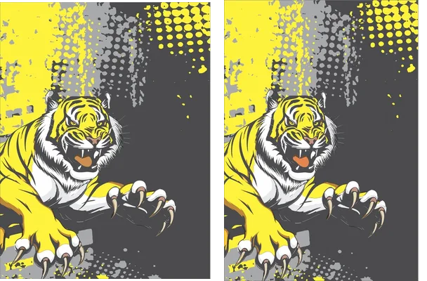 Tigre Negro Amarillo 25