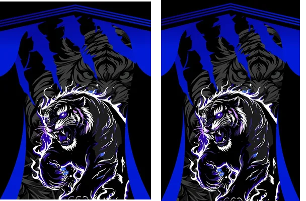 Tigre Sports Pattern Design