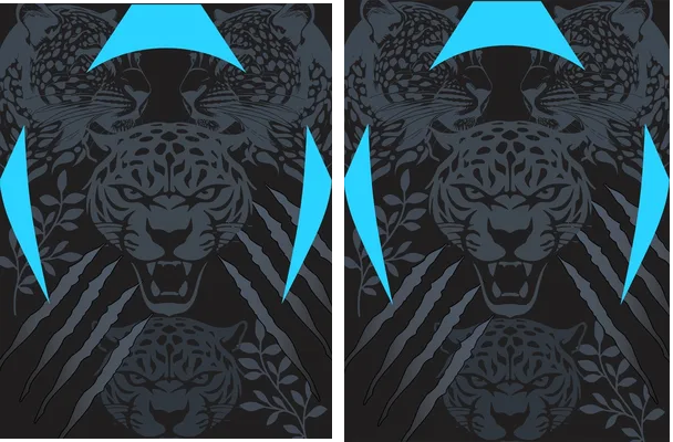 Tigre Textura Celeste 24