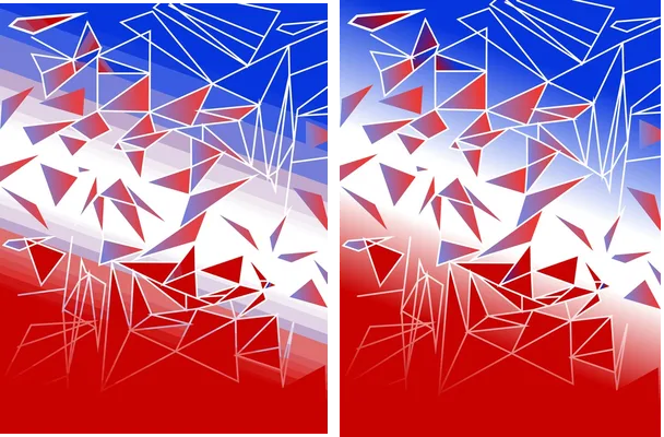 Triangulos Degrade Sports Vector