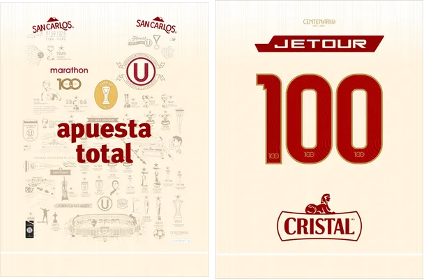UNIVERSITARIO CENTENARIO OFICIAL 2024 CREMA