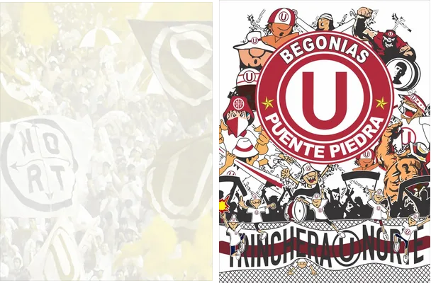 UNIVERSITARIO HINCHADA BEGONIAS PUENTE PIEDRA