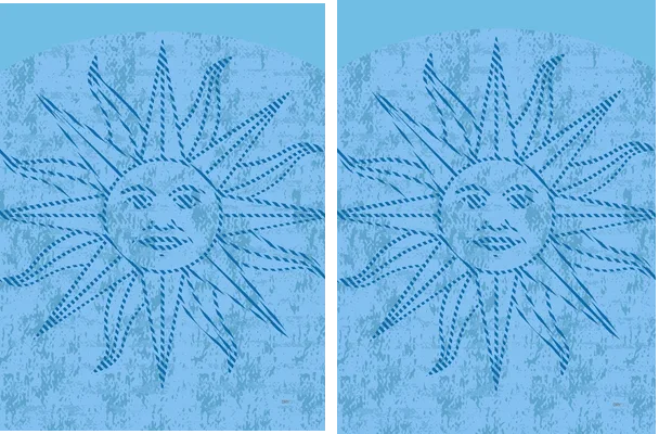 Uruguay Brush Sun Concept
