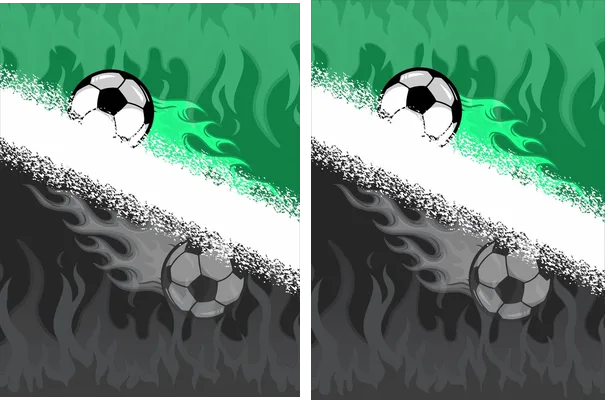 Vector Green Fire