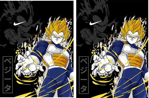 Vegeta Nike Concept