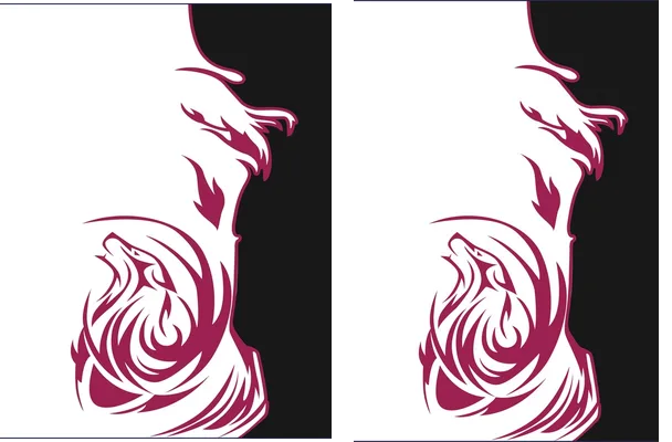 Wolf Pattern Design