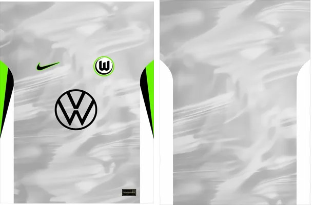 Wolfsburg Frauen II Away Kit 25