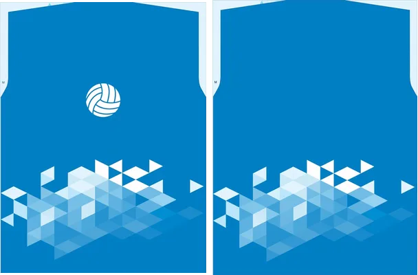 YITE VOLEY AZUL TRIANGULOS 2024