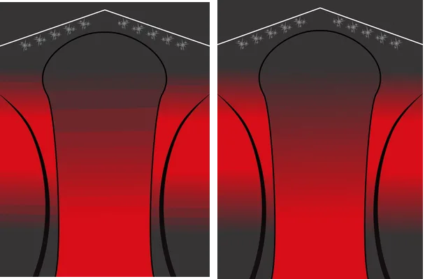 Zhouka Degrade Red