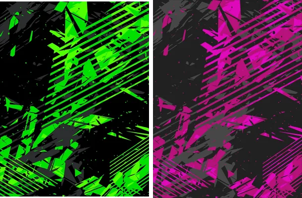 abstract lineas grunge green