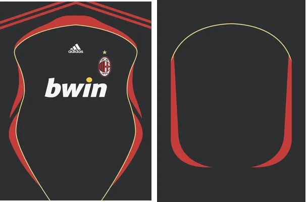 ac milan adidas 2006 07