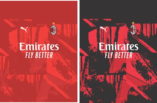 ac milan concept grunge